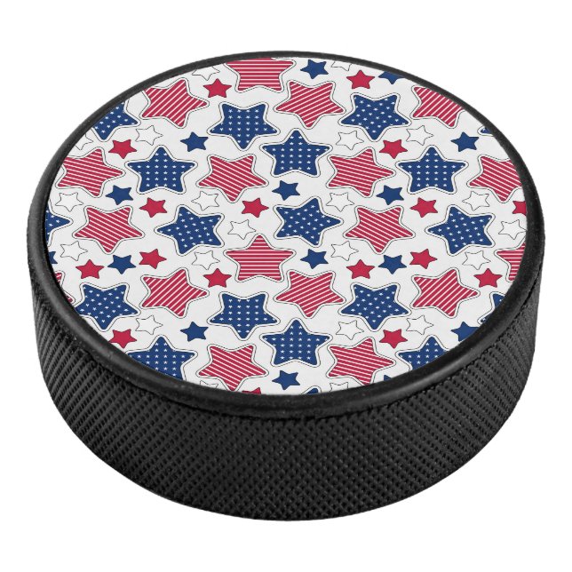 4th Of July Hockey Puck (3/4)