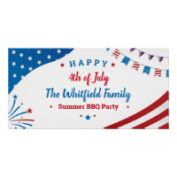 4th of July Holiday Family Summer BBQ Party