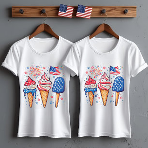 4th of July Ice Cream Women’s T-Shirt