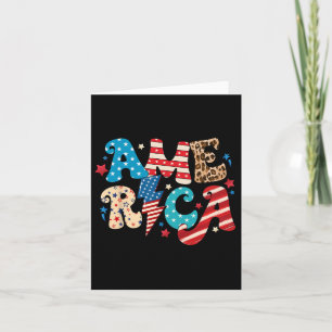 4th Of July Independence Day 1776 Vintage Retro Gi Card
