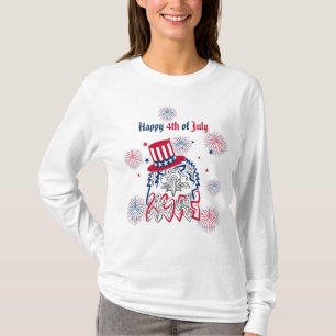 4th of July Independence Day American Eagle T-Shirt