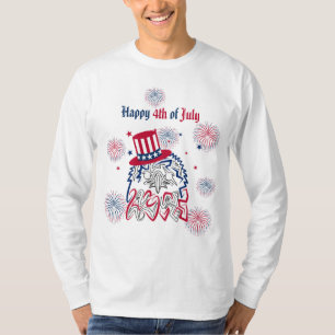 4th of July Independence Day American Eagle T-Shirt