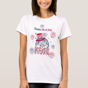 4th of July Independence Day American Eagle T-Shirt