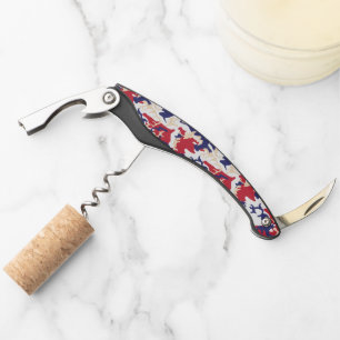4th of July, Independence day, Camouflage Beige Corkscrew
