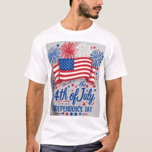 4th of July independence day commemorating T-Shirt