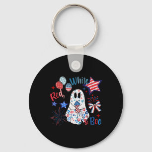 4th Of July Independence Day Funny Patriotic Spook Key Ring