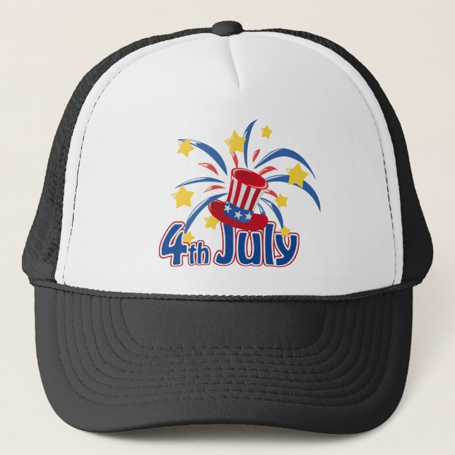 4th of July Independence Day Hat (Front)
