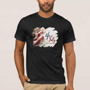4th of July Independence Day Patriotic Design T-Shirt