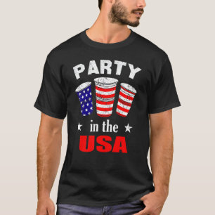 4th Of July Independence Day Usa American Men Fa T-Shirt
