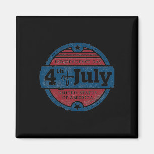 4th Of July Independence Day Usa United States Of Magnet