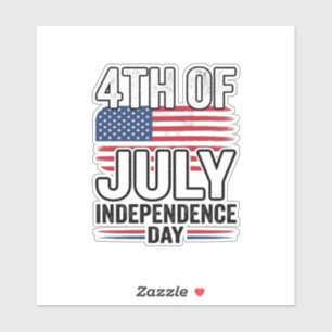 4th of July Independence Day Vintage Shirt Design_