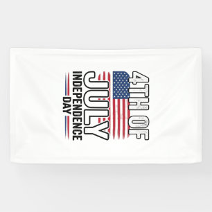 4th of July Independence Day Vintage Shirt Design_ Banner