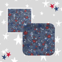4th of July, Independence Patriotic Red White Blue