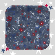 4th of July, Independence Patriotic Red White Blue