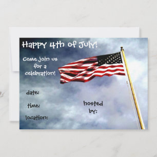 4th of July Invitation