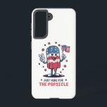 4th Of July Just Here For The Popsicle Patriotic Samsung Galaxy Case<br><div class="desc">4th Of July Just Here For The Popsicle USA Patriotic</div>