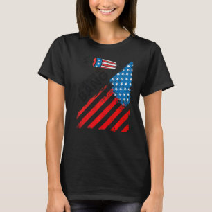 4th Of July Just Here To Bang With Firecracker Pre T-Shirt