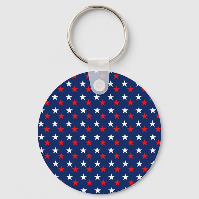 4th of July Key Ring (Front)