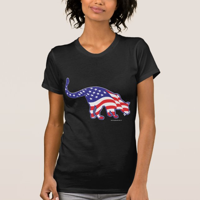 4th of July Kitty Cats T-Shirt (Front)