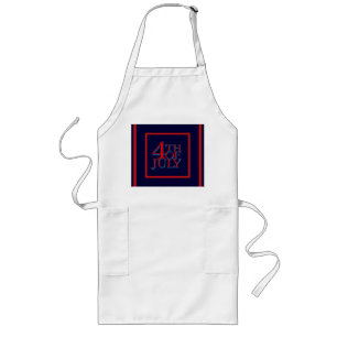 4th of July - Long Apron