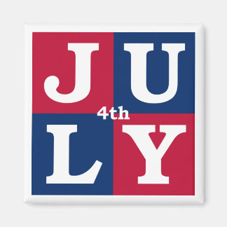 4th of July Magnet