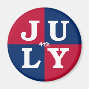 4th of July Magnet