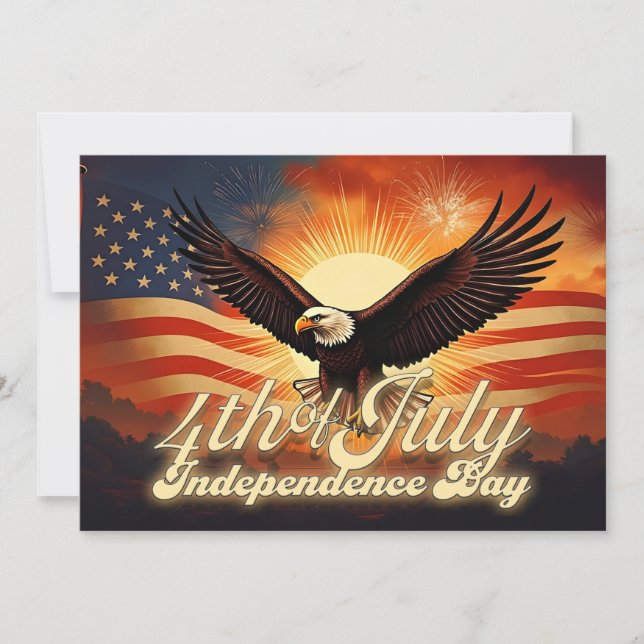 4th of July – Majestic Eagle & Fireworks Tribute🦅 (Front)