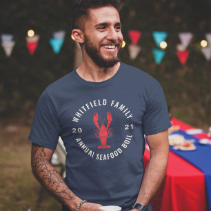 4th of July Matching Family Seafood Boil Custom T-Shirt