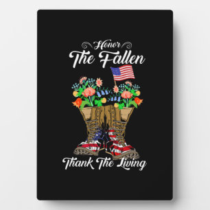 4th Of July Memorial Day Veteran Honour Plaque