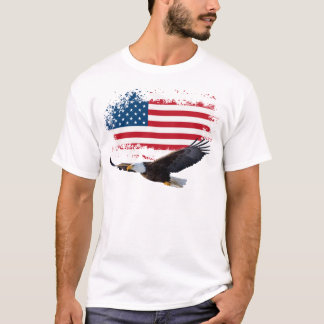 4th of July Men's White T-shirt. T-Shirt