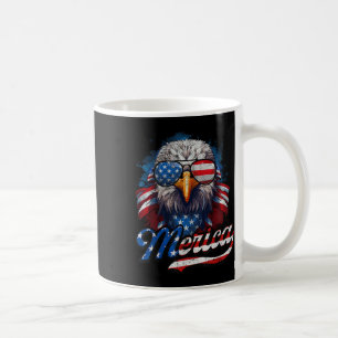 4th Of July Merica Eagle Usa Flag American Indepen Coffee Mug