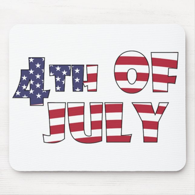 4TH OF JULY MOUSE MAT (Front)