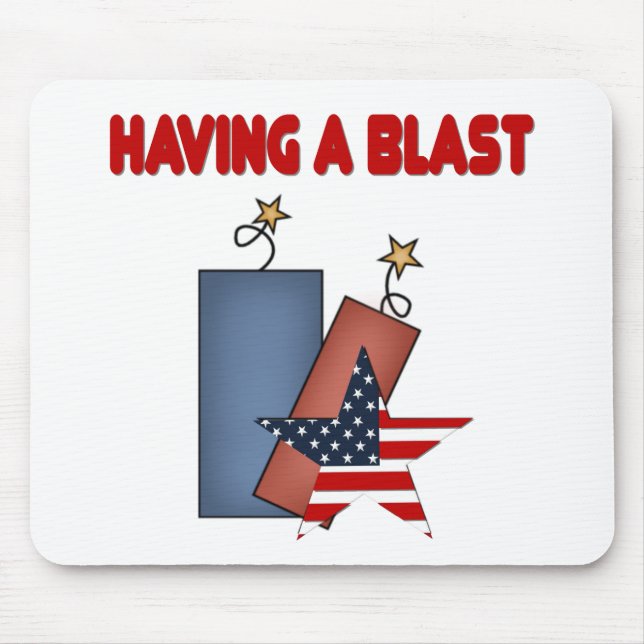 4th of July Mouse Mat (Front)