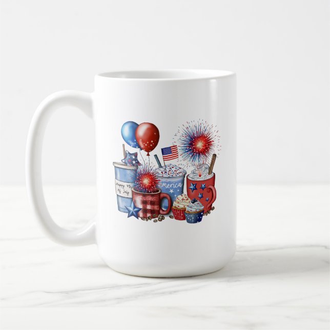 4th Of July Mug (Left)