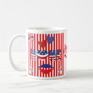 4th of July Mug saying America Ya'll
