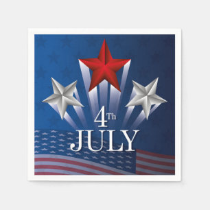 4th of July Napkin
