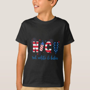4th Of July Nicu Nurse Neonatal Icu Nurse T-Shirt