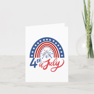 4th of July Note Card