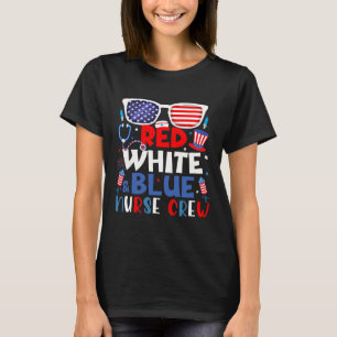 4th Of July Nurse Crew Fireworks Patriotic Nurse  T-Shirt