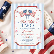 4th of July One All American Girl Birthday