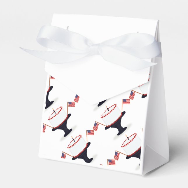 4th of July Party Favours Boxes (Front Side)