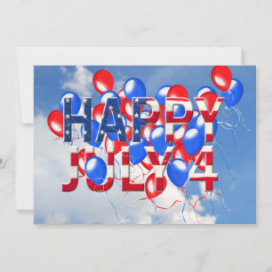 4th of July Party Invitation