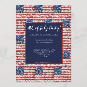 4th of July Party Invitation