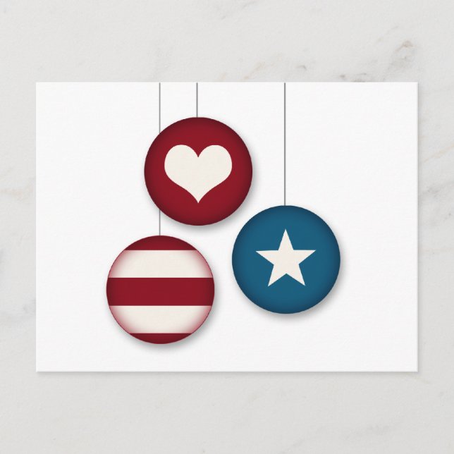 4th of July Party Invitation Postcard (Front)