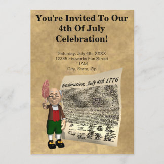 4th of July Party Invitations