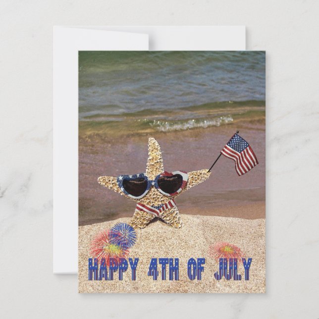 4th of July Party Invite (Front)