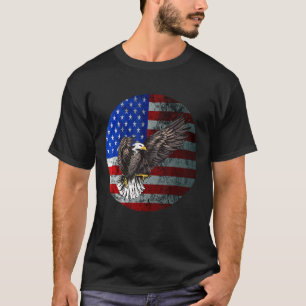 4th Of July Patriotic American Flag Freedom Fly Hi T-Shirt