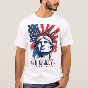 4th of July Patriotic American Pride celebration T-Shirt