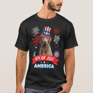 4th Of July Patriotic Day Retrievers Chesapeake Ba T-Shirt