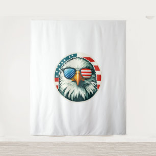 4th of July Patriotic Eagle Tapestry